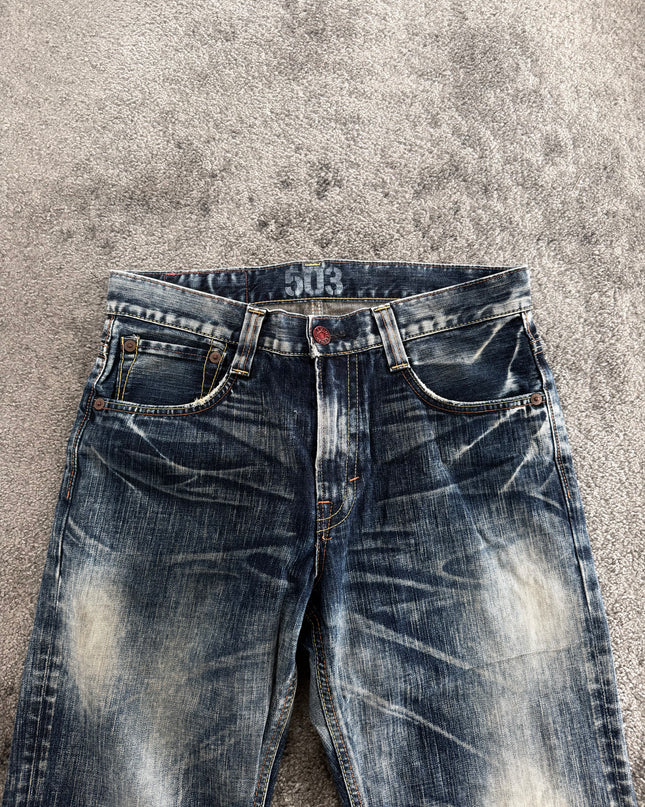 BLUETRIP "SUNBURST FADE" DENIM (M)