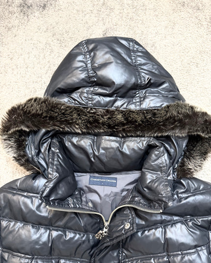 CHRISTIAN ORANI "MIDNIGHT ALLOY" PUFFER