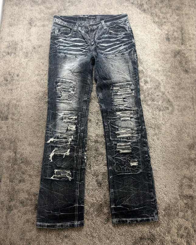 LOWBOX "MIDNIGHT DAMAGE" DENIM