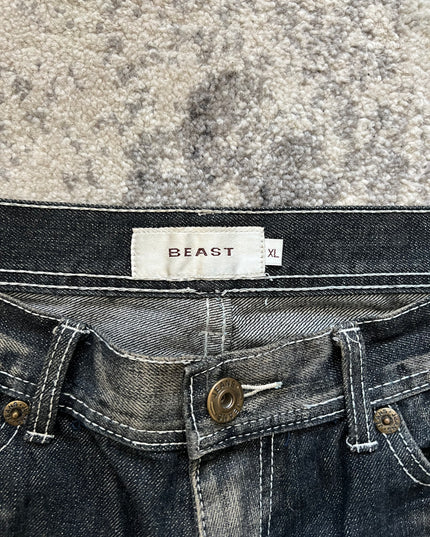BEAST DISTRESSED DENIM