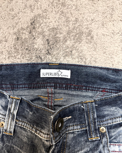 SUPERUBIS "BROKEN VEIN" DENIM