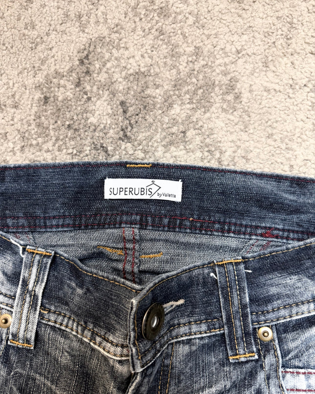 SUPERUBIS "BROKEN VEIN" DENIM