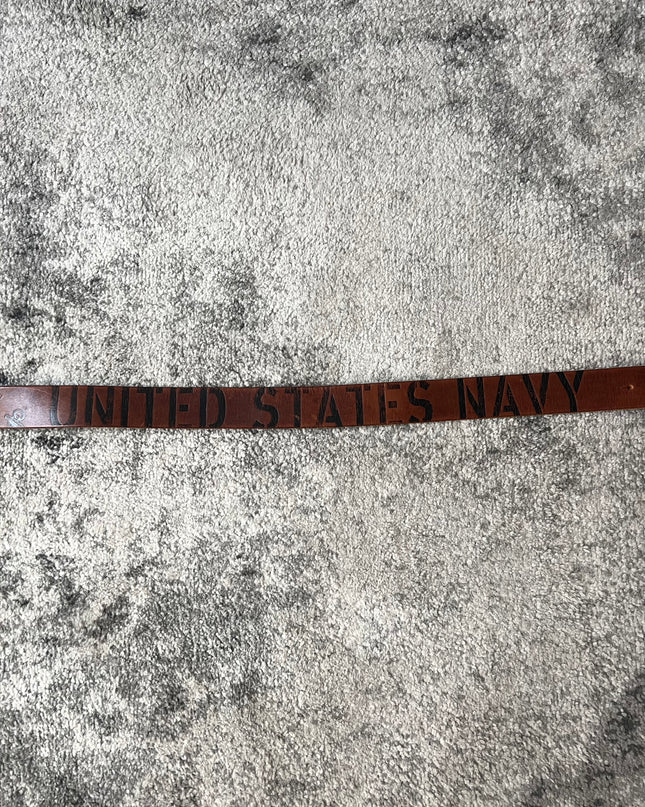 VAROSH EMBOSSED LEATHER BELT