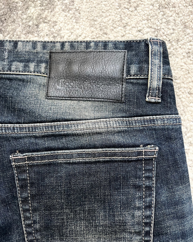 COOK JEANS "TWILIGHT SCAR" SLIM FIT DENIM