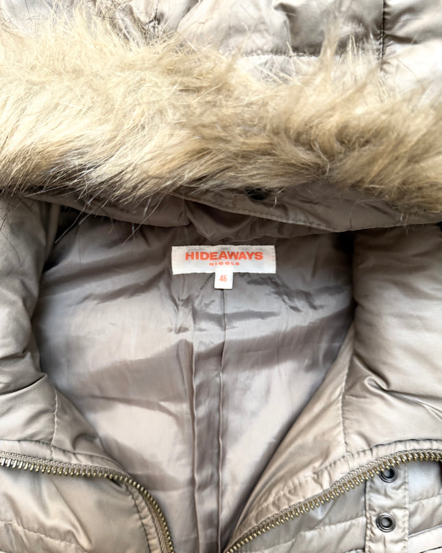 HIDEAWAYS "SILVER MIRAGE" PUFFER