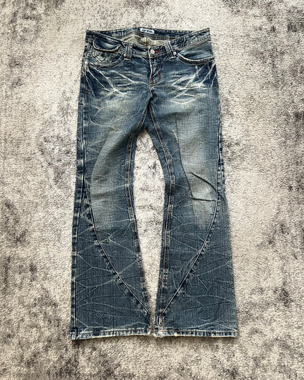CLEF DE SOL "SPINE LINE RITUAL" DENIM