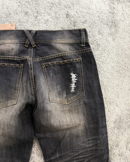 XFRM "DISTRESSED CREST" DENIM (M)