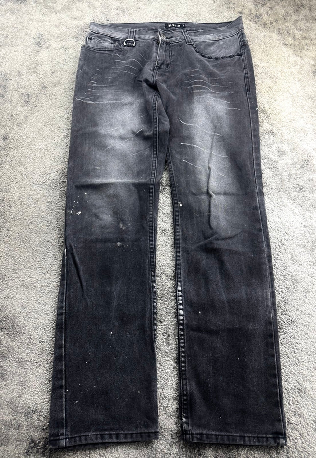 K.U.I "BLACK ASH" DENIM (M)