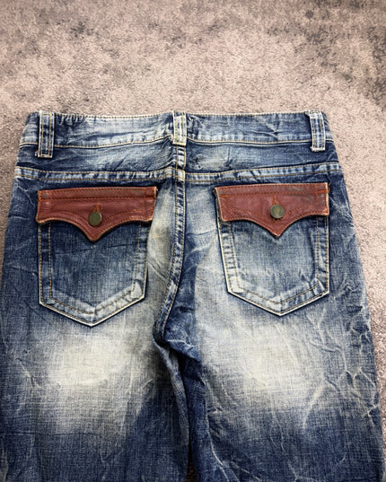PINBALL "GHOST FADE" DENIM (M-L)
