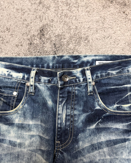 SEMANTIC DESIGN "GHOST ARTEFACT" DENIM