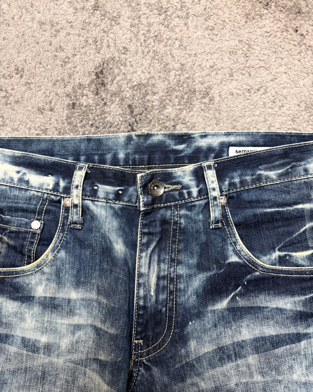 SEMANTIC DESIGN "GHOST ARTEFACT" DENIM