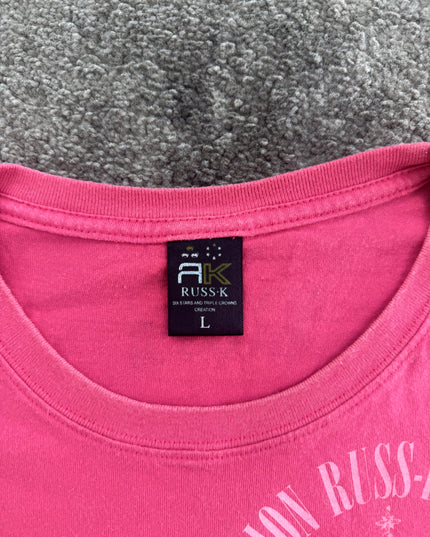 RUSS K "NEON REBELLION" TEE (M)