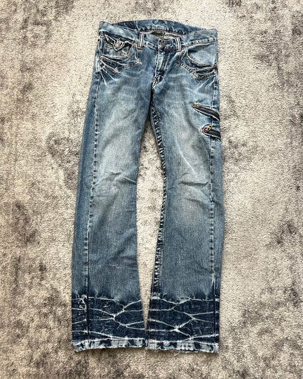 RATTLETRAP "FRACTURED INDIGO RELIC" DENIM
