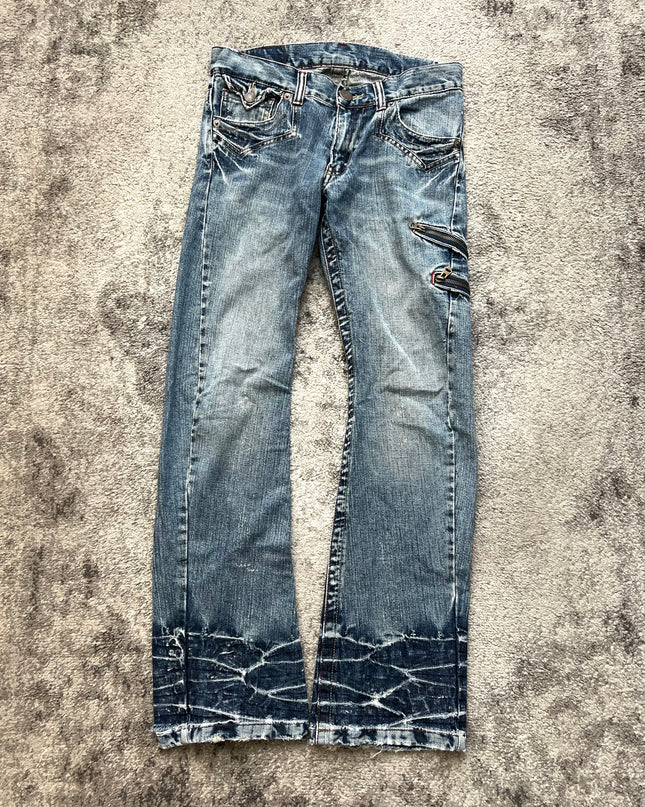 RATTLETRAP "FRACTURED INDIGO RELIC" DENIM