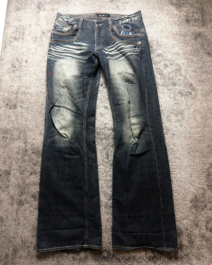 ROOT THREE "TRIBAL FLARE" DENIM