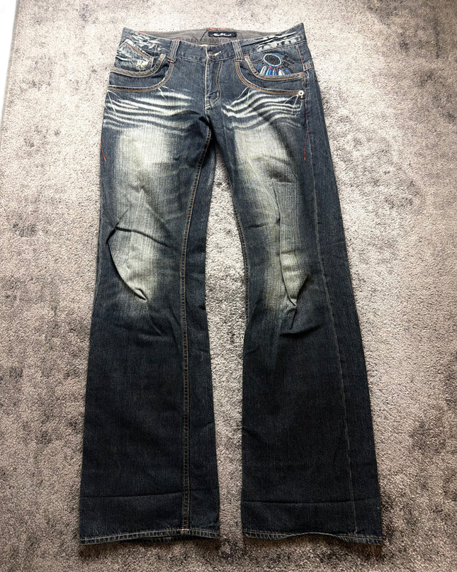 ROOT THREE "TRIBAL FLARE" DENIM