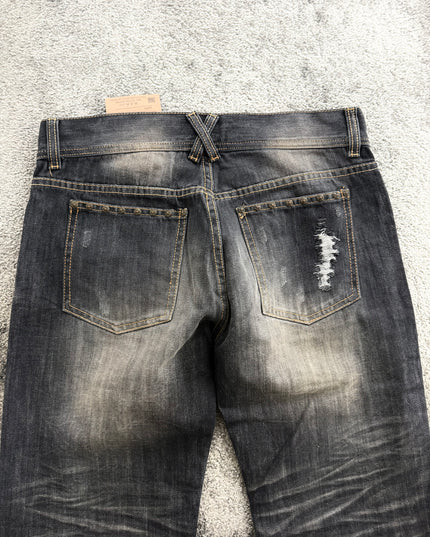 XFRM "DISTRESSED CREST" DENIM (M)