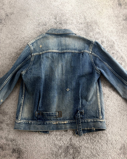 UNITED GARMENT WORKS "INDIGO MEMORY" DENIM JACKET (S)