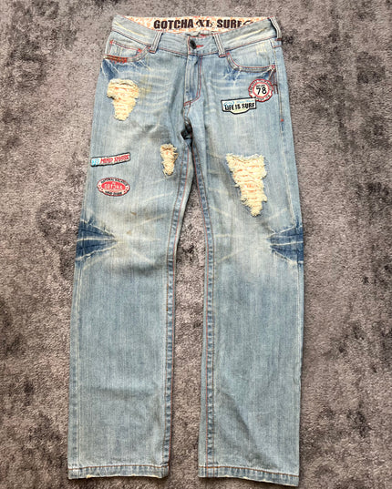GOTCHA "LIFE IS SURF" DENIM