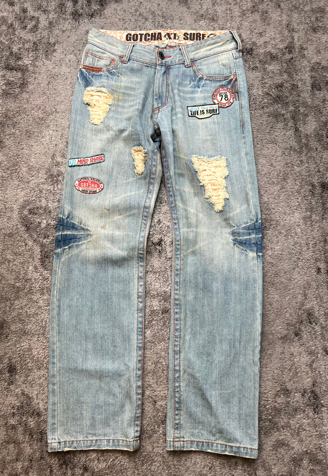 GOTCHA "LIFE IS SURF" DENIM