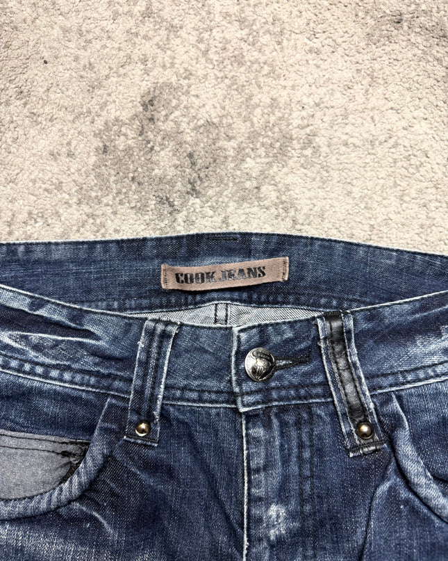 COOK JEANS "TORN ROUTINE" DENIM