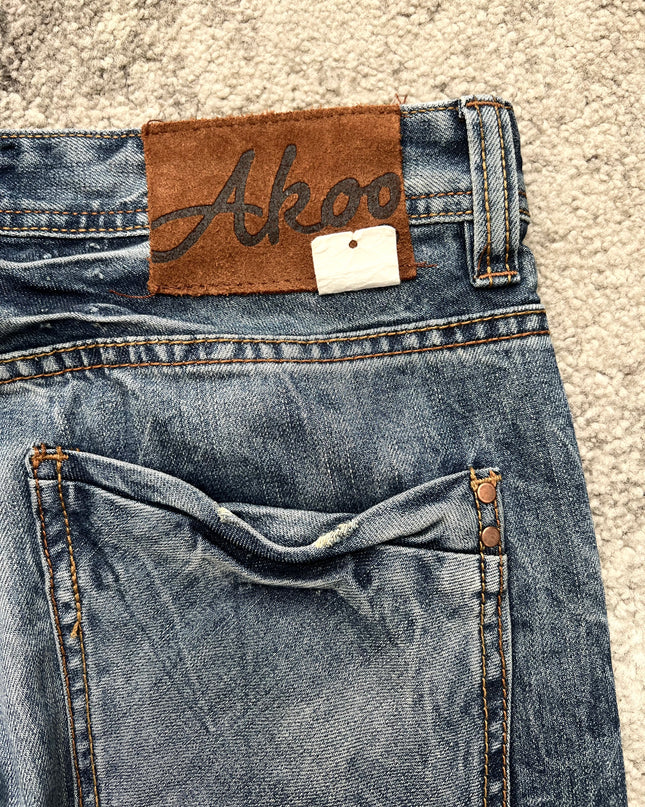 AKOO "PHANTOM SCRATCH" DENIM