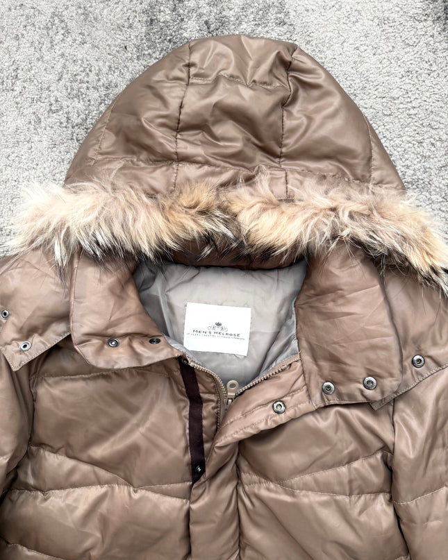 MENS MELROSE "TAUPE HORIZON" PUFFER