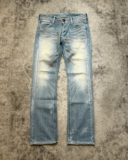 VANQUISH X MURDER LICENSE "GHOST STATIC" DENIM