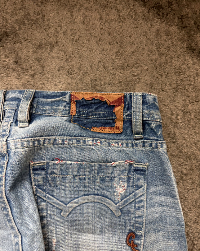 CULT OF INDIVIDUALITY "SCARRED YOUTH" DENIM