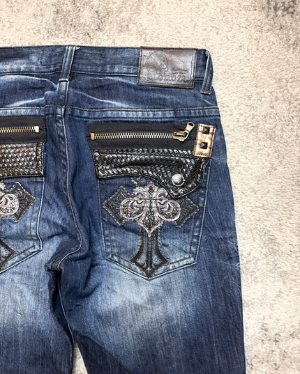 CLOUD72 "DISTORTED LOTUS" DENIM