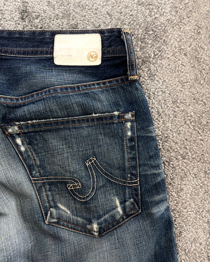 ADRIANO GOLDSCHMIED "HEAVY DESTROYED" DENIM (S-M)