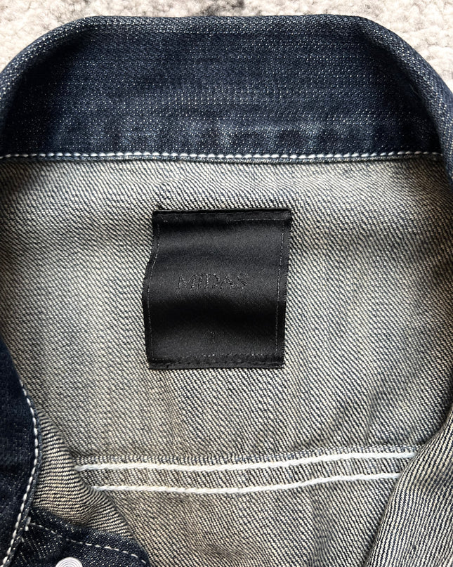 MIDAS "MIDNIGHT FADE" DENIM JACKET