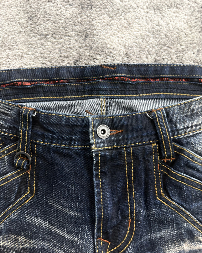 NICOLE CLUB "SHATTERED REBEL" DENIM (S-M)