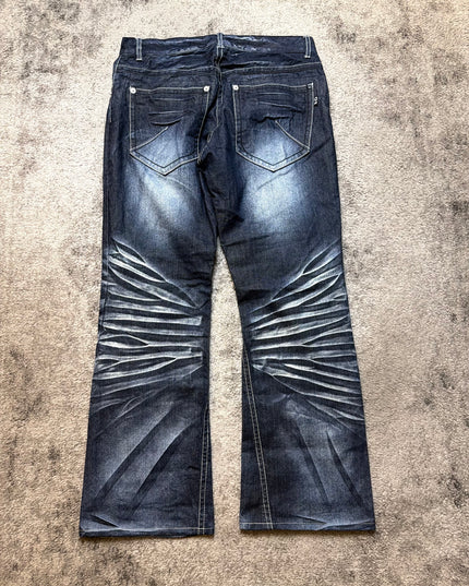 MORGAN "FOLDING SHADOWS" DENIM