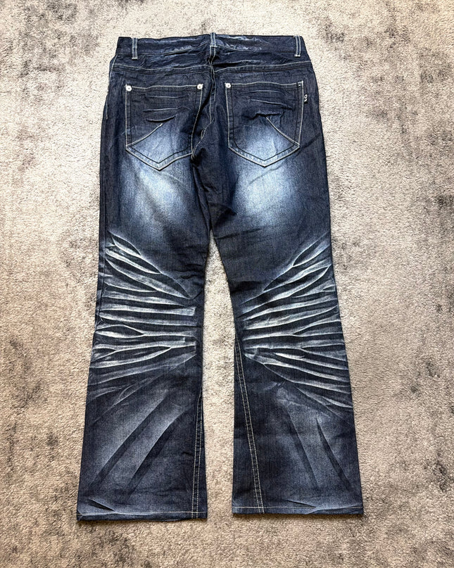 MORGAN "FOLDING SHADOWS" DENIM