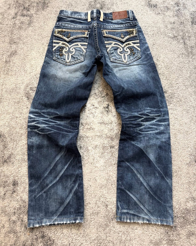 PASTA DENIM "ORNAMENTAL ECHOES" DENIM