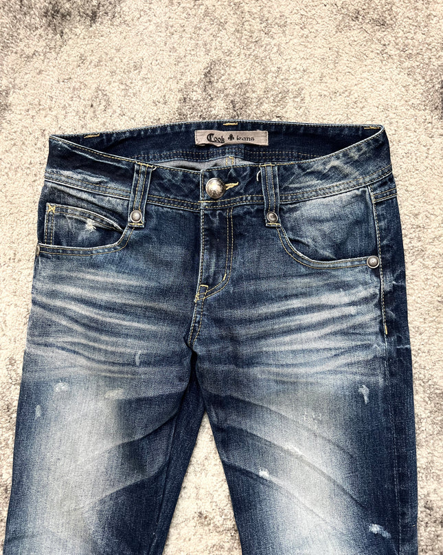 COOK JEANS "BLEACHED REBELLION" DENIM