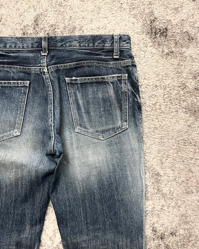 LOUNGE LIZARD "GHOST FADE" DENIM