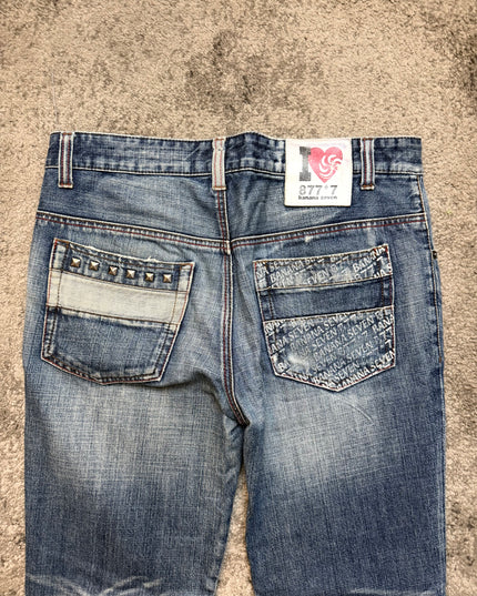 BANANA SEVEN "ECHO FADE" DENIM