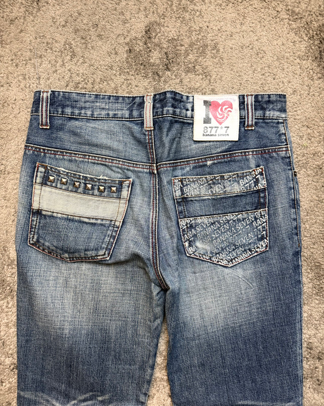 BANANA SEVEN "ECHO FADE" DENIM