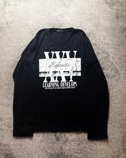 CLASH AHEAD "LEARNING DEVELOPS" LONGSLEEVE (S-M)