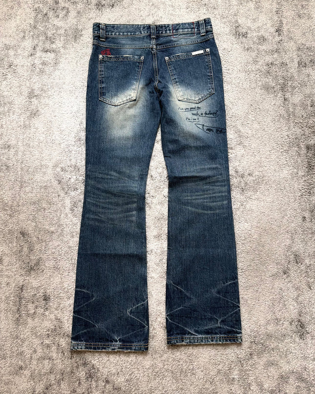 OFF THE NEIGE "INK STAINED LOVERS" DENIM