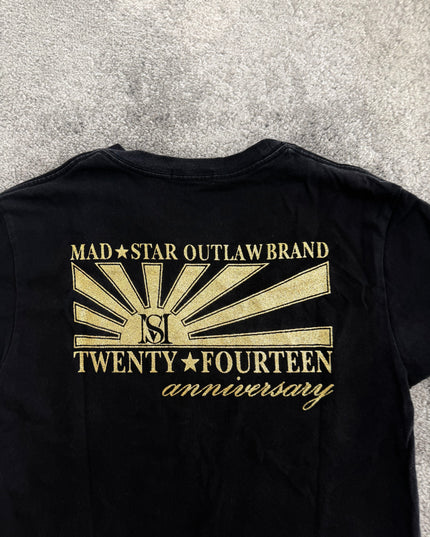 MADSTAR "GOLDEN SUNRISE OUTLAW" TEE (S-M)