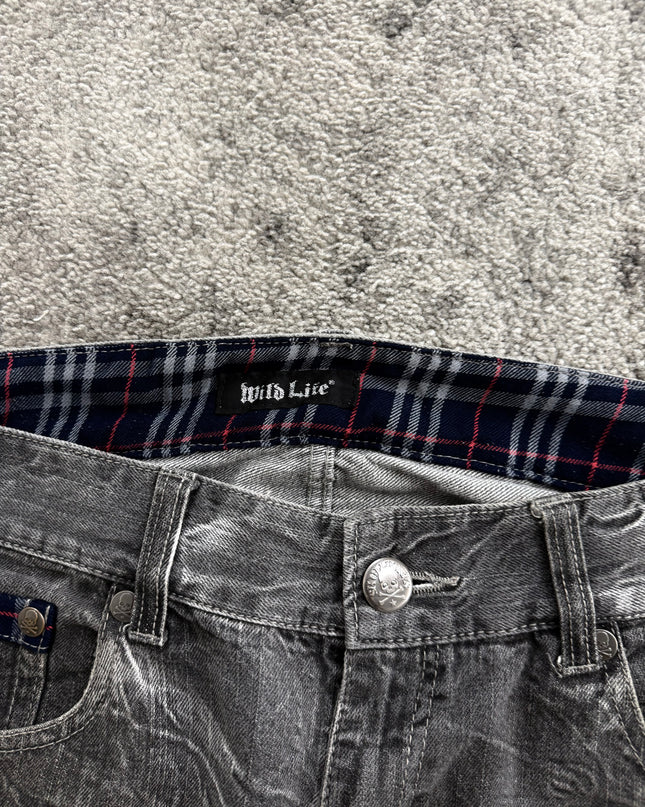 WILD LIFE "ASH SCRIPT" DENIM (M)