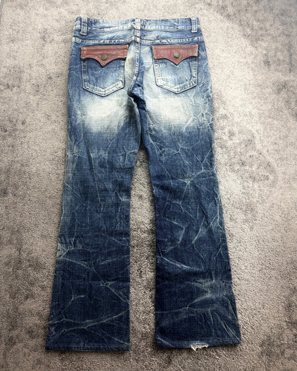 PINBALL "GHOST FADE" DENIM (M-L)