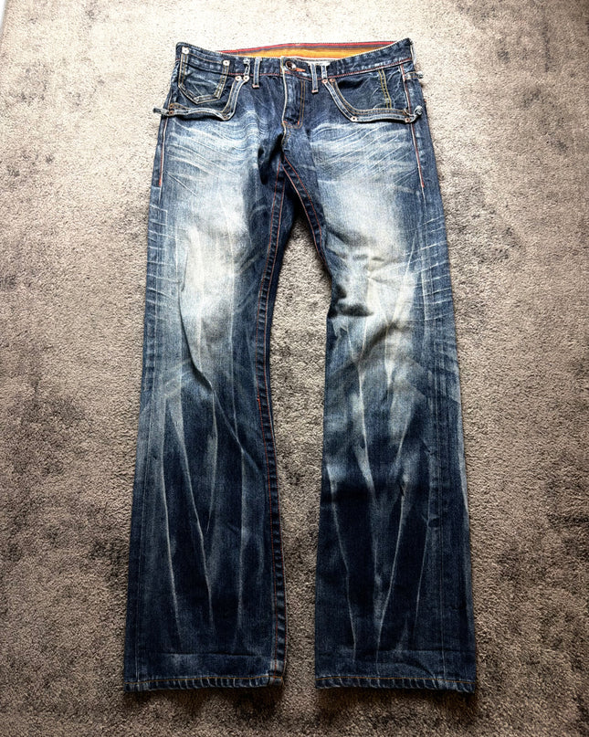 IBJ "FRACTURED FADE" DENIM