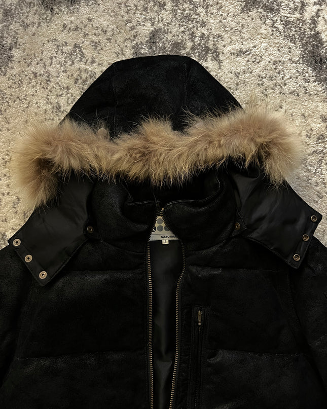 TAKEO KIKUCHI SUEDE PUFFER