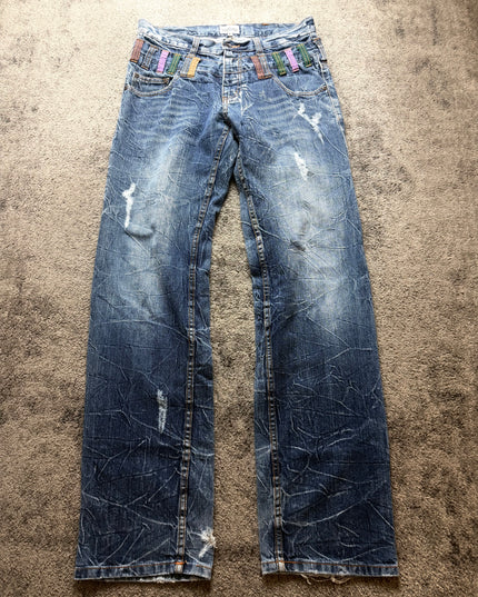 NYLAUS "CHROMATIC RUIN" DENIM