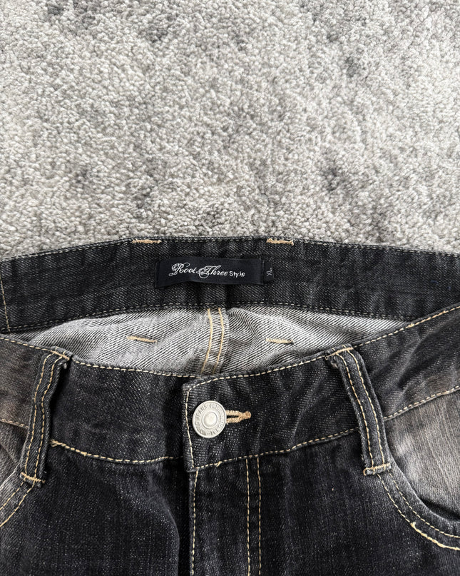 ROOT THREE "MIDNIGHT FADE" DENIM (M-L)