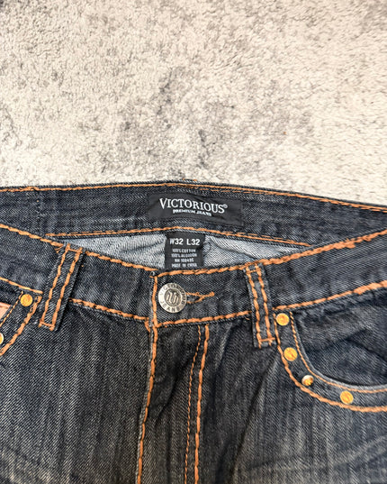 VICTORIOUS "RUST WESTERN" DENIM